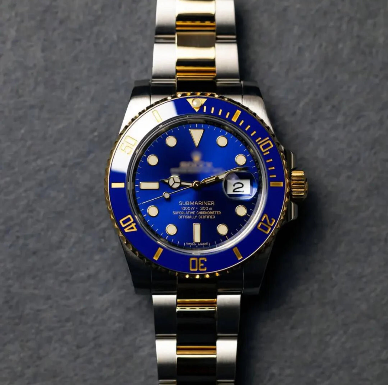 SUBMARINER BLUE - TWO TONE