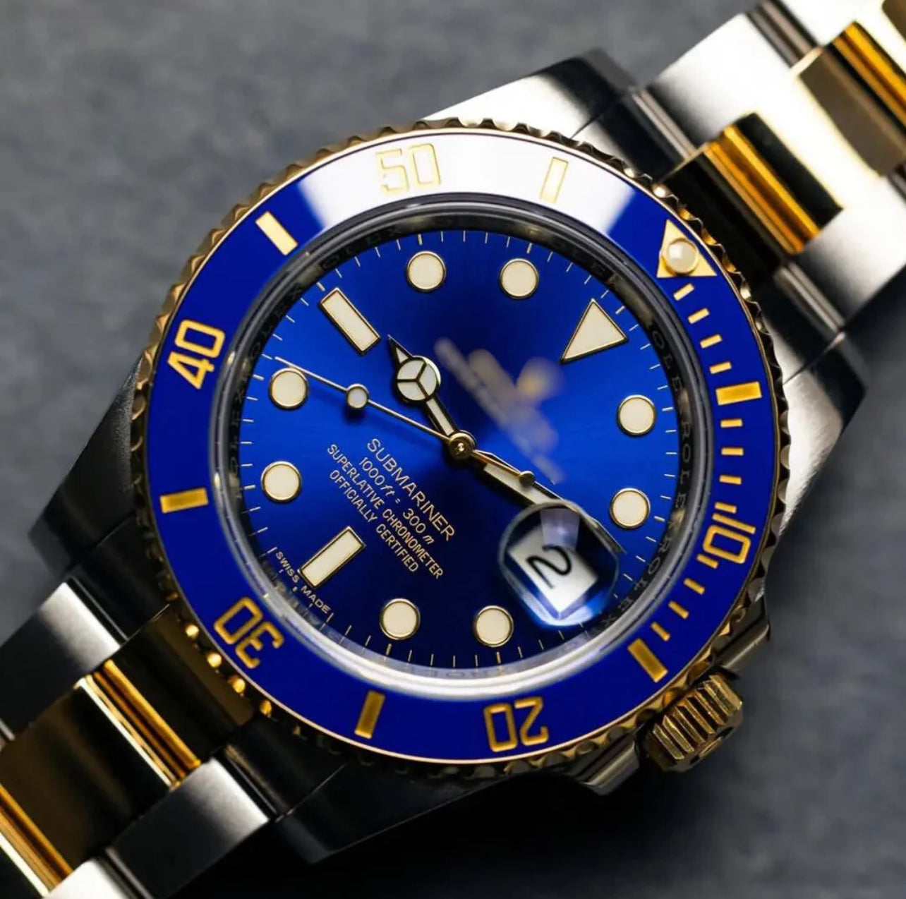 SUBMARINER BLUE - TWO TONE